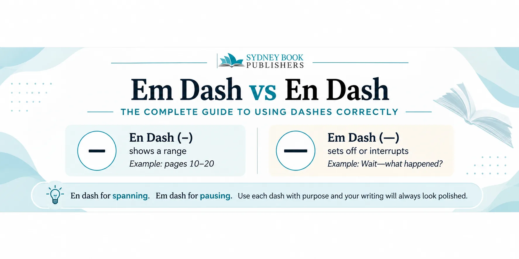 Em Dash vs En Dash: The Complete Guide to Using Dashes Correctly